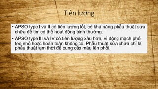 Bệnh tim bẩm sinh APSO | PPTX