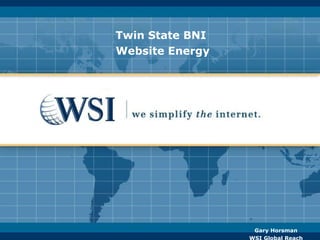 Twin State BNI  Website Energy 