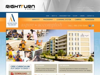 Right Turn e Design - BNI 8 Min Presentation