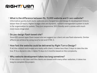 Right Turn e Design - BNI 8 Min Presentation