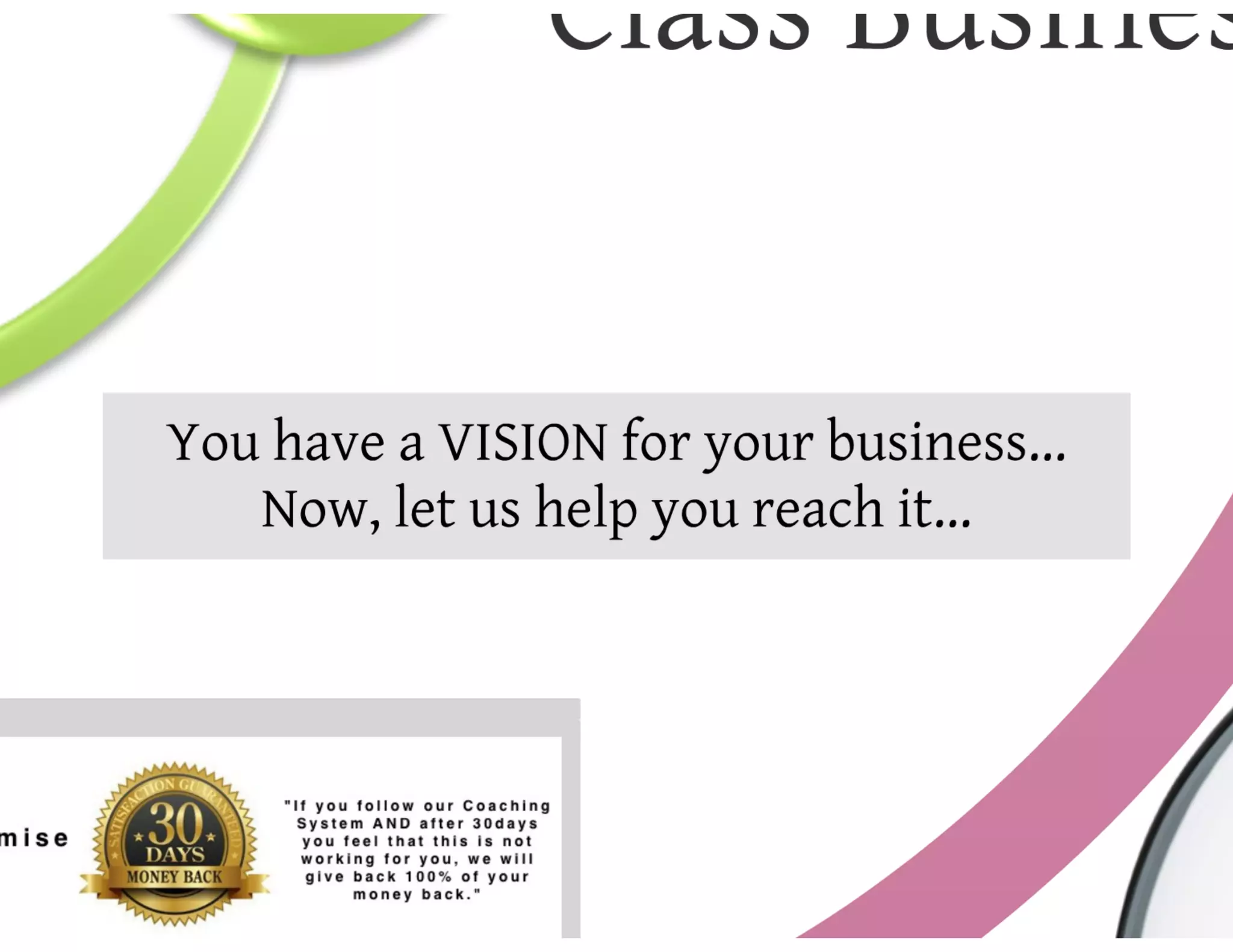 BNI 8 minute presentation 2014