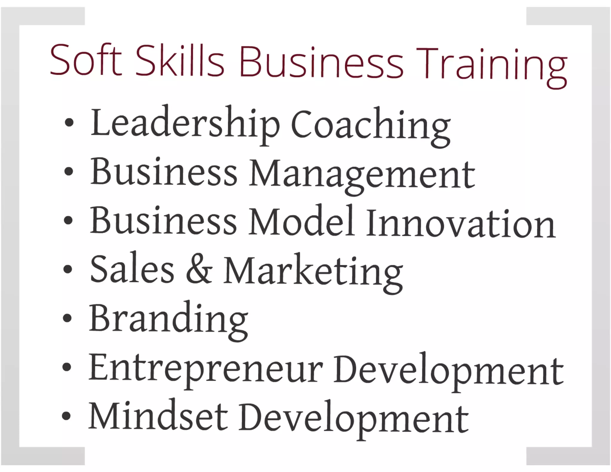 BNI 8 minute presentation 2014