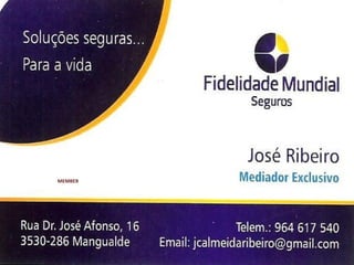 MEMBER




         José Ribeiro
 