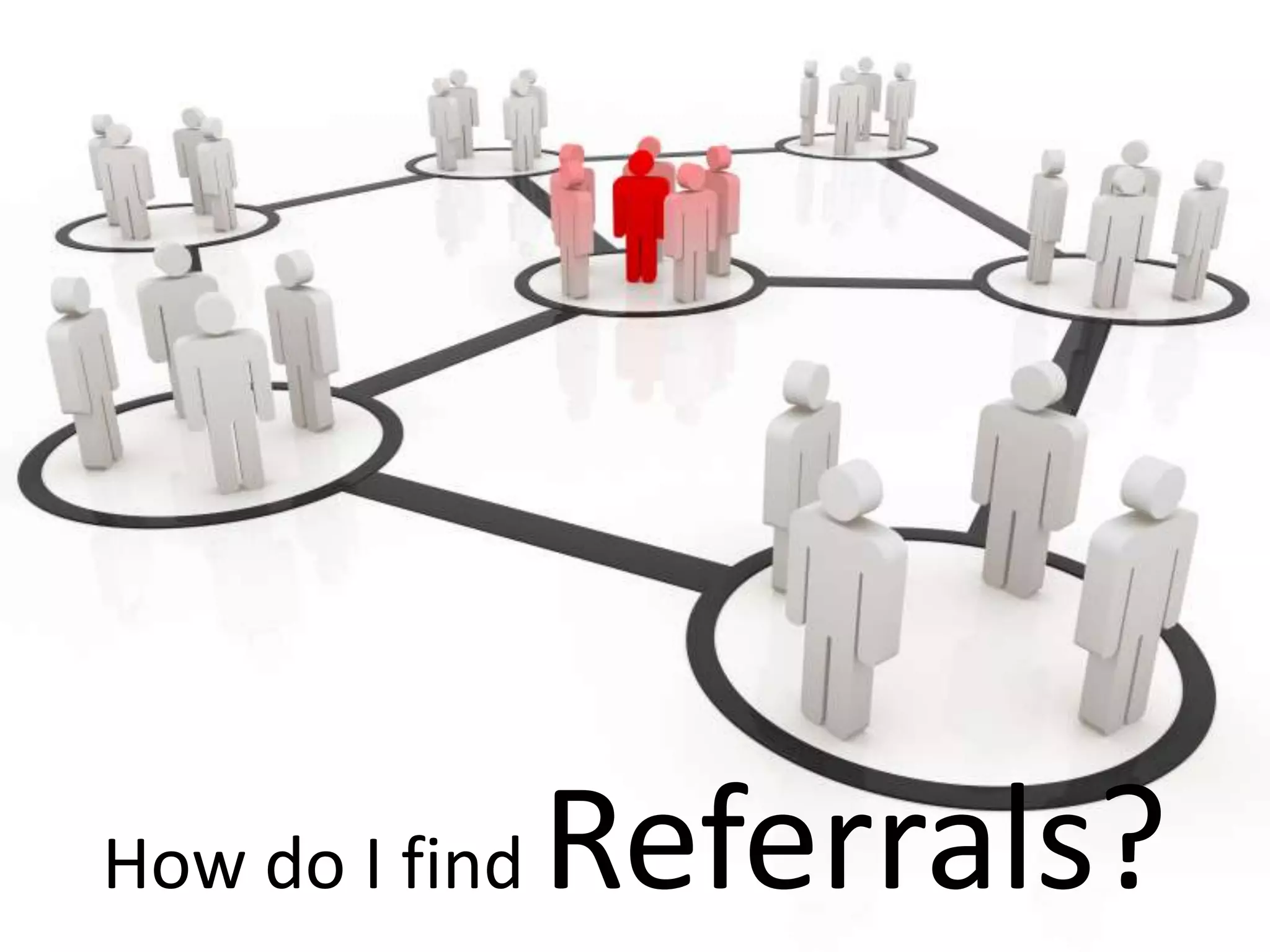 How do I find Referrals?