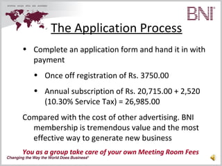 Bni info session script 2012 [autosaved] | PPT