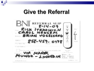 Give the Referral 