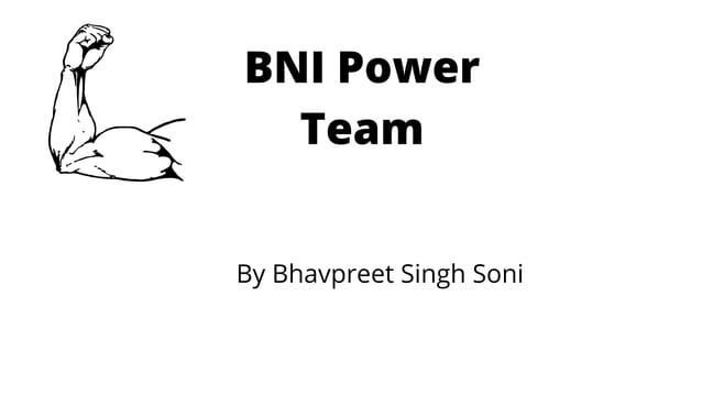 Bni power team | PPT