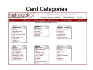 Card Categories 