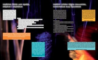 Košická Biela noc spája,                                                                                                 Košice White Night connects,
         zabáva i vzdeláva                                                                                                        entertains and educates
         Biela noc komunikuje s návštevníkom                                                                                      White night communicates with visi-                                                  “I gained a lot from this event, main-
         v netradičnom čase na známom, ale                                                                                        tors at an untraditional time in a fa-                                               ly in communicating with people,
         predsa zmenenom mieste. pomocou                                                                                          miliar but altered place. using the                                                  performing and crowd management.
         najnovších trendov domáceho a za-                                                                                        latest trends in domestic and foreign                                                I got on well with Miguel Chevalier;
         hraničného súčasného umenia sprí-                                                                                        contemporary art, it introduces the                                                  he was very friendly. I’ll participate
         stupňuje a približuje širokej verejnosti                                                                                 wide public to the latest world trends                                               in White Night in the future because
         najnovšie svetové smery v súčasnom                                                                                       in current digital and interactive art                                               it was a great experience and I’ll also
         digitálnom a interaktívnom umení zá-       zároveň:                                                                      in an entertaining and attractive way.                                                   recommend it to my friends.”
         bavnou a príťažlivou formou.                  mení chápanie verejného priestoru mesta prostredníctvom umenia,
                                                       učí širokú verejnosť spoznávať a vnímať súčasné umenie,                    at the same time:                                                                          Daniel Ondra, volunteer
                                                       podporuje mladých talentovaných umelcov,                                      it changes the perception of a public city space via art,
                                                       konfrontuje slovenské a svetové súčasné umenie,                               it teaches the wide public to recognise and be aware of
                                                       podporuje medzinárodnú spoluprácu,                                         contemporary art,
                                                       zviditeľňuje slovensko zapojením do medzinárodnej siete nuit Blanche          it supports young talented artists,
                                                    europe so sídlom v paríži,                                                       it compares slovak and worldwide contemporary art,
                                                       v neposlednom rade výrazne podporuje kreatívny priemysel a kultúrny           it supports international cooperation,
                                                    turizmus v meste.                                                                it publicises slovakia by its inclusion in the international
/ 14 /




                                                                                                                                                                                                                                                                 / 15 /
                                                                                                                                  nuit Blanche europe network in paris,
                                                                                                                                      finally, it significantly supports the creative industry
                                                                                                                                  and cultural tourism in the city.
         „Táto akcia mi dala veľa, najmä, čo sa týka komunikovania s ľuďmi, vystu-
         povania a zvládania davu. S Miguelom Chevalierom sme si dobre rozumeli,
         bol priateľský. Bielej noci sa zúčastním aj nabudúce, nakoľko to bola skvelá
                      skúsenosť a odporúčim ju aj svojim kamarátom.“

                                    Daniel Ondra, dobrovoľník



                                                                                           „Mojím najväčším zážitkom bolo                                                      “My greatest experience was the number of people, which was unexpected.
                                                                                           množstvo ľudí, ktoré som nečaka-                                                    They were all very interested and wanted to see as much as possible and
                                                                                           la. Všetci mali záujem a chceli toho                                                they were hungry for art. It was unbelievable. I discovered that art can be
                                                                                           vidieť čo najviac, boli úplne hladní                                                in even more forms than I thought. I learned to initiate contact with people,
                                                                                           po umení. Bolo to neuveriteľné. Zis-                                                 direct them and give them information, which helped in my development.”
                                                                                           tila som, že umenie môže mať ešte
                                                                                           rozličnejšie formy, než som predpo-                                                                        Barbora Murinová, volunteer
                                                                                           kladala. Naučila som sa nadviazať
                                                                                           kontakt s  ľuďmi, usmerňovať ich
                                                                                           a podávať im informácie, čo mi po-
                                                                                                 mohlo v mojom rozvoji.“

                                                                                           Barbora Murinová, dobrovoľníčka
 