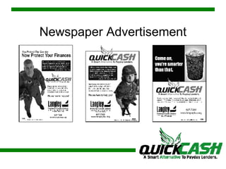 Newspaper Advertisement 