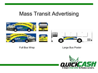 Mass Transit Advertising Full Bus Wrap Large Bus Poster 