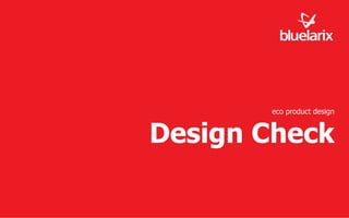 eco product design Design Check 