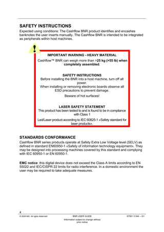 Bnr Systems.pdf Bnr user guide 67061 5-044 g1 | PDF