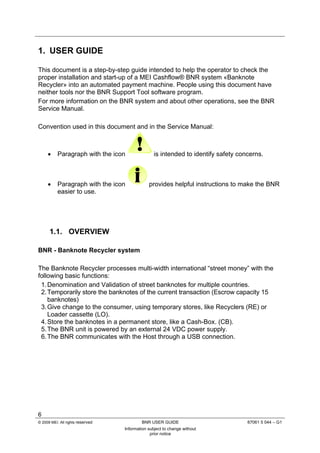 Bnr Systems.pdf Bnr user guide 67061 5-044 g1 | PDF