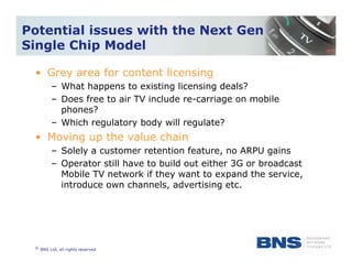 Business Model for Broadcast Mobile TV