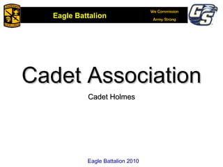 Cadet Association Cadet Holmes Eagle Battalion 2010 