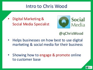 • Digital Marketing &
Social Media Specialist
• Helps businesses on how best to use digital
marketing & social media for t...
