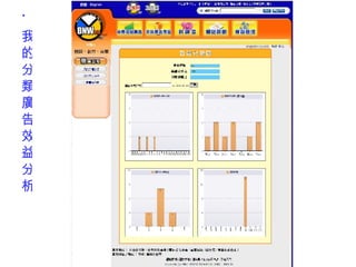 ˙ 我的分類廣告效益分析 