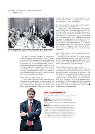 BERLINGSKE NYHEDSMAGA SIN 26. MARTS - 8. APRIL 2010

26

kina 2010

 