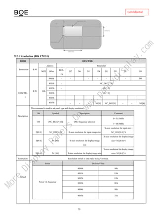 0.49 inch Micro OLED 1920X1080 MIPI interface | PDF