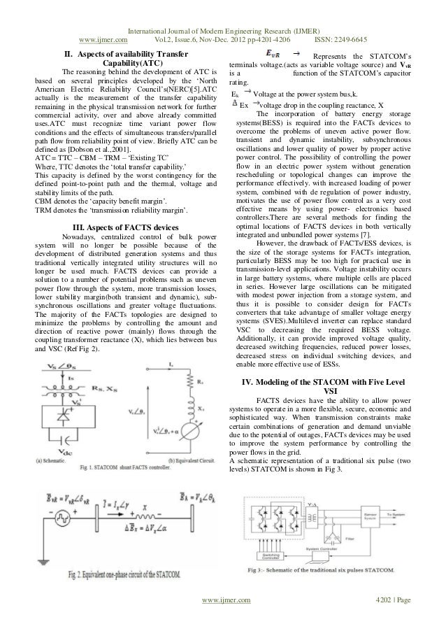 Application of Multilevel VoltageSourceConverter in FACTS Devices f…