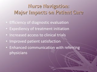 Gastrointestinal Cancer Navigation | PPT