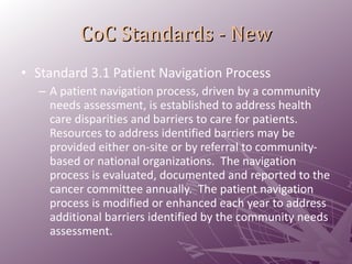 Managing a Navigation Program: The Role of Administrators