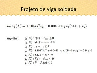 Projeto de viga soldada
𝑠𝑢𝑗𝑒𝑖𝑡𝑎 𝑎
 