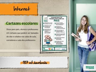 Cartazes escolares
 