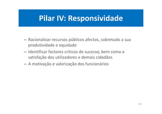 Operacionalização com principal instrumento financeiro da próxima década
21
Boa Governação
Memorando da troika, PEC e QPPO
Leis orçamentais (GOP, OE, Lei das Finanças locais e Lei dos Compromissos)
Agenda da reforma
Governação e implementação das reformas sectoriais
Quadro Financeiro Plurianual 2014-2020*
Mobilizar a despesa a favor do crescimento, emprego,
competitividade e da convergência, alinhada com a Estratégia Europa 2020
Colocar o défice e a dívida numa trajetória mais sustentável
Mutualizar os recursos e catalisar economias de escala
Estratégia Europa 2020
Crescimento Inteligente, baseado na educação, investigação e inovação
Inclusividade: criação de emprego (alta empregabilidade) e redução da pobreza
Sustentabilidade: economia verde, de baixo teor de carbono, e indústria competitiva
27,8 mil
milhões
(Portugal)
Política de
coesão e
PAC
* A reserva para ajudas de emergência, Fundo Europeu de Ajustamento à Globalização, Fundo de Solidariedade, Instrumento de
Flexibilidade estão fora do âmbito do QFP
 
