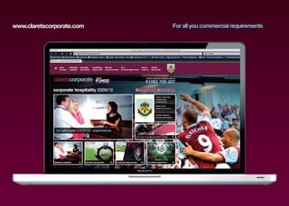 www.claretscorporate.com   For all you commercial requirements
 