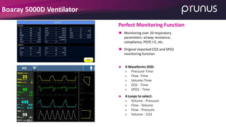 Boxy Spo2 Waveform Boaray 5000D Ventilator Introduction_V8.1_EN-1.pptx