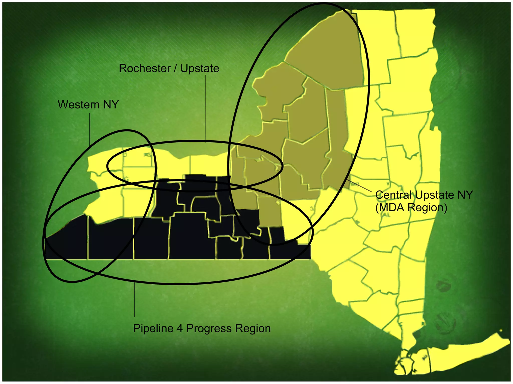 Rochester / Upstate Pipeline 4 Progress Region Western NY Central Upstate NY (MDA Region)‏ 
