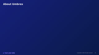 92
Copyright © 2022 All rights reserved. 92
About Umbrex
 