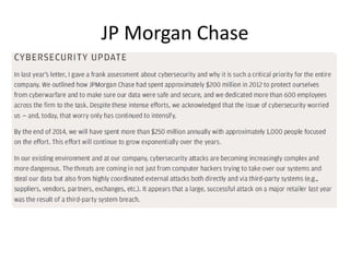 JP Morgan Chase 
 