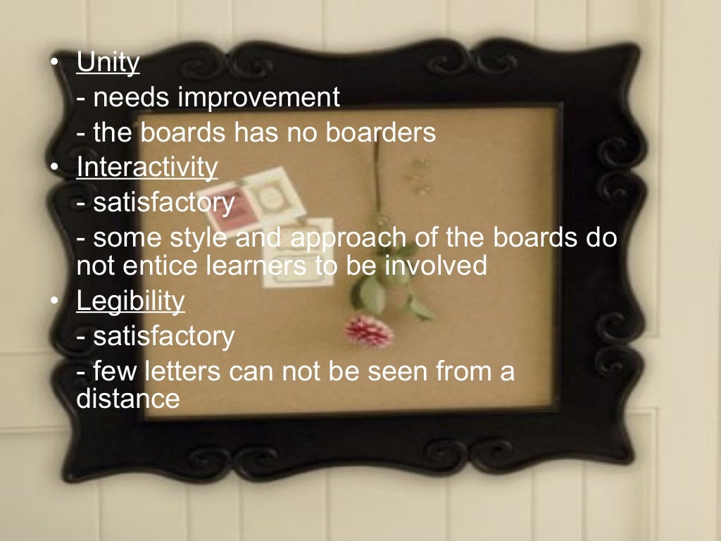 Board displays evaluation form (1)