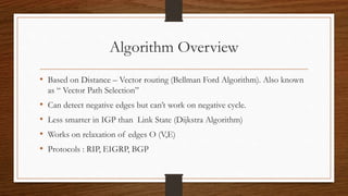 An Overview of Border Gateway Protocol (BGP) | PPTX