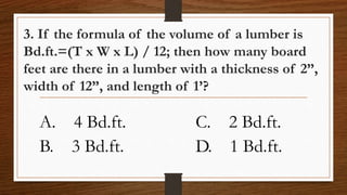Lumber Math Equations BOARD FOOT.pptx