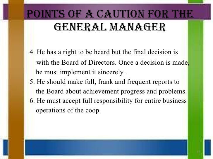 Board Management Relationship