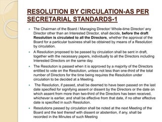 Board meeting of Companies | PPTX