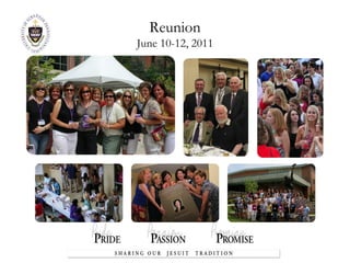 Reunion June 10-12, 2011 