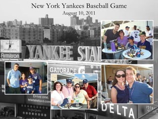 New York Yankees Baseball Game August 10, 2011 
