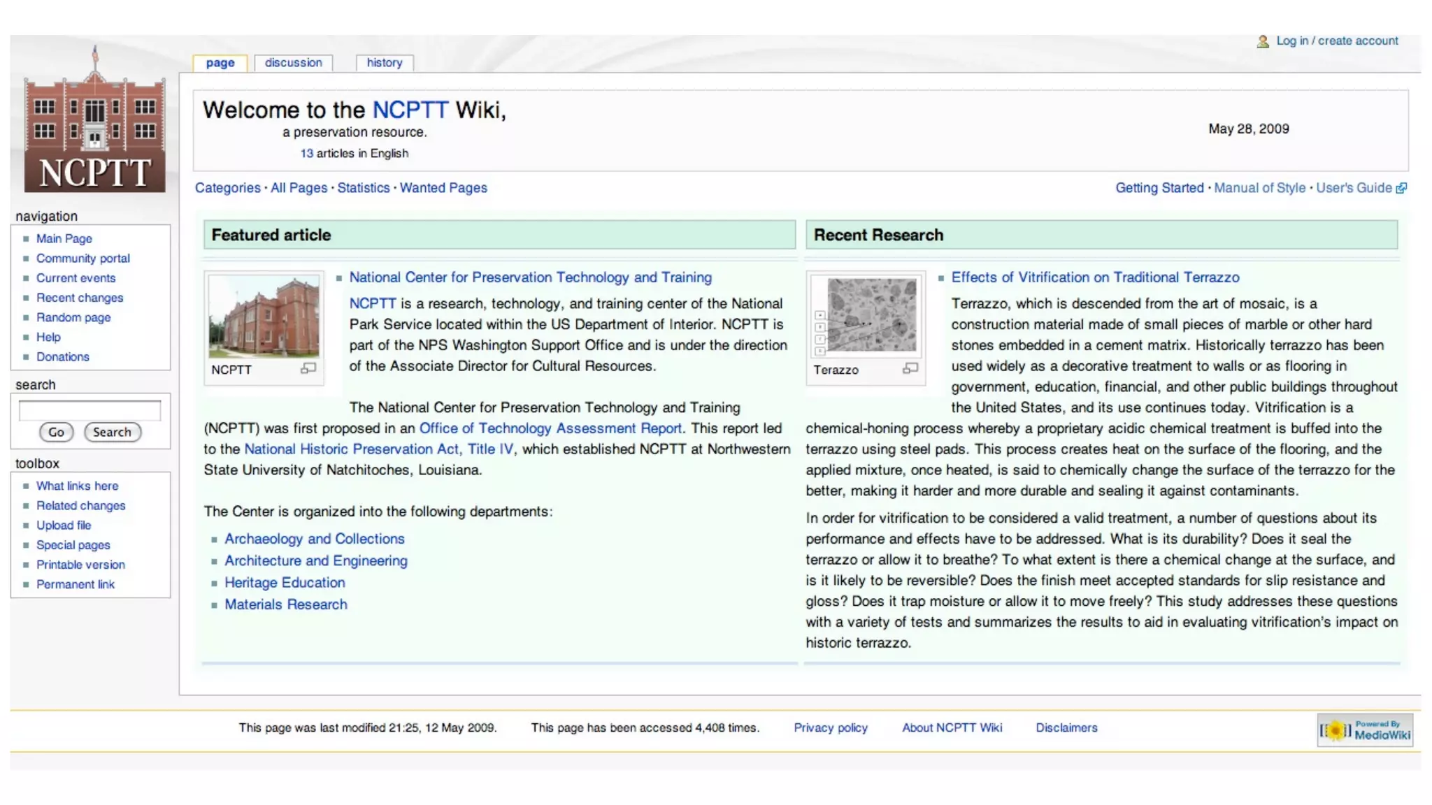 09 Board Meeting: Strengthening NCPTT's Leadership on the the Social Web