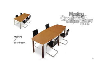 Meeting
Or
Boardroom
 