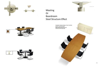 Meeting
Or
Boardroom
Steel Structure Effect
 