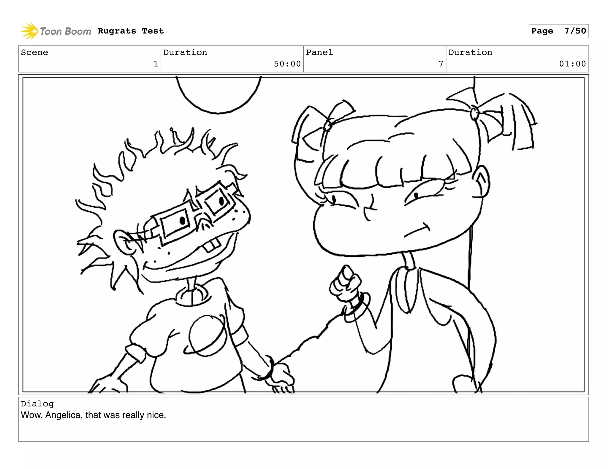 Rugrats test PPT
