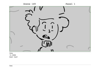 Scene 149 Panel 1
Dialog
74 PENN
Mom? Dad?
Notes
 