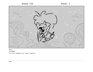 Scene 162 Panel 3
Dialog
78 PENN
I'm not someone to take lightly
Notes
 