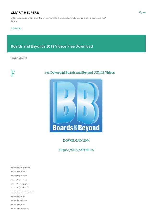 boards and beyond videos download free