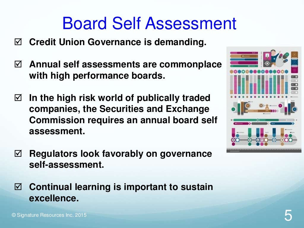 Board self assessment approaches